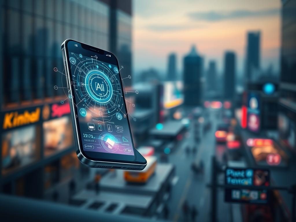 tendințe integrare inteligență artificială aplicații mobile comerț online