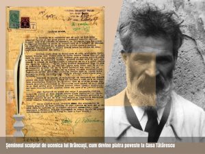 Șemineul sculptat de ucenica lui Brâncuși, cum devine piatra poveste la Casa Tătărescu